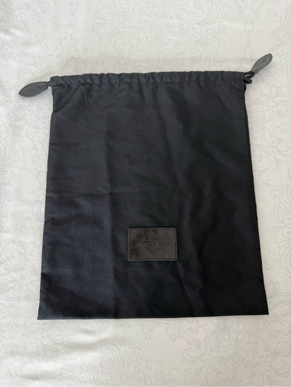 The Office on Angela Scott Black Drawstring Dust Bag / Shoe Bag